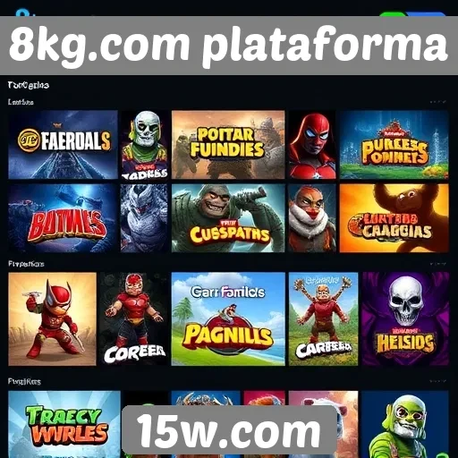 Análise da diversidade de jogos em 8kg.com
